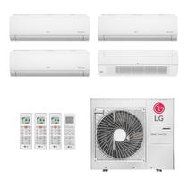 Ar-Condicionado Multi Split Inverter LG 30.000 (3x Evap HW 9.000 + 1x Evap Cassete 1 Via 24.000) Quente/Frio 220V