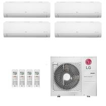 Ar-Condicionado Multi Split Inverter LG 30.000 (3x Evap HW 9.000 + 1x Evap HW 12.000) Quente/Frio 220V