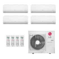 Ar-Condicionado Multi Split Inverter LG 30.000 (3x Evap HW 9.000 + 1x Evap HW 12.000) Quente/Frio 220V