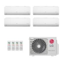Ar-Condicionado Multi Split Inverter LG 30.000 (3x Evap HW 9.000 + 1x Evap HW 12.000) Só Frio 220V