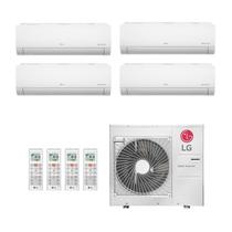 Ar-Condicionado Multi Split Inverter LG 30.000 (3x Evap HW 9.000 + 1x Evap HW 24.000) Quente/Frio 220V Ar-Condicionado Multi Split Inverter LG 30.000 (3x Evap HW 9.000 + 1x Evap HW 24.000) Quente/Frio 220V