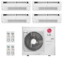 Ar-Condicionado Multi Split Inverter LG 30.000 (4x Evap Cassete 1 Via 12.000) Quente/Frio 220V R-32