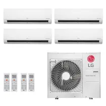 Ar-Condicionado Multi Split Inverter LG 30.000 (4x Evap HW 9.000) R-32 Quente/Frio 220V