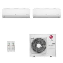 Ar-Condicionado Multi Split Inverter LG 36.000 (1x Evap HW 12.000 + 1x Evap HW 24.000) Quente/Frio 220V