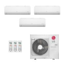 Ar-Condicionado Multi Split Inverter LG 36.000 (1x Evap HW 9.000 + 1x Evap HW 12.000 + 1x Evap HW 18.000) Quente/Frio 220V Ar-Condicionado Multi Split Inverter LG 36.000 (1x Evap HW 9.000 + 1x Evap HW 12.000 + 1x Evap HW 18.000) Quente/Frio 220V