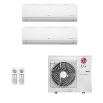 Ar-Condicionado Multi Split Inverter LG 36.000 (2x Evap HW 18.000) Quente/Frio 220V