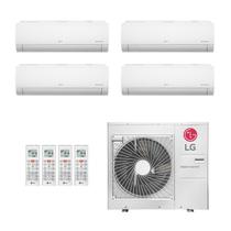 Ar-Condicionado Multi Split Inverter LG 36.000 (2x Evap HW 9.000 + 2x Evap HW 12.000) Quente/Frio 220V