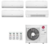 Ar-Condicionado Multi Split Inverter LG 36.000 (3x Evap HW 9.000 + 1x Evap Cassete 1 Via 12.000) Quente/Frio 220V