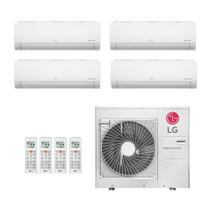 Ar-Condicionado Multi Split Inverter LG 36.000 (3x Evap HW 9.000 + 1x Evap HW 18.000) Quente/Frio 220V