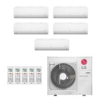 Ar-Condicionado Multi Split Inverter LG 36.000 (4x Evap HW 9.000 + 1x Evap HW 12.000) Quente/Frio 220V