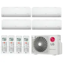 Ar Condicionado Multi Split Inverter LG 36000 BTUs (2x9000+12000+24000 HW) Quente/Frio Z5UW36GFB1.AWGZBR4 - 220V