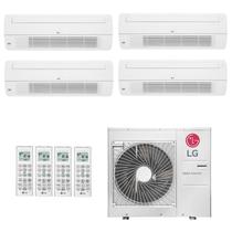 Ar-Condicionado Multi Split Inverter LG 48.000 (2x Evap Cassete 1 Via 7.000 + 1x Evap Cassete 1 Via 12.000 + 1x Evap Cassete 1 Via 18.000) Quente/Frio 220V