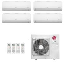 Ar-Condicionado Multi Split Inverter LG 48.000 (2x Evap HW 7.000 + 2x Evap HW 18.000) Quente/Frio 220V