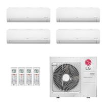 Ar-Condicionado Multi Split Inverter LG 48.000 (2x Evap HW 9.000 + 1x Evap HW 12.000 + 1x Evap HW 18.000) Quente/Frio 220V