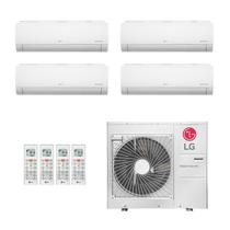 Ar-Condicionado Multi Split Inverter LG 48.000 (3x Evap HW 9.000 + 1x Evap HW 24.000) Quente/Frio 220V