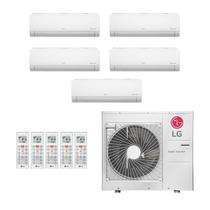Ar-Condicionado Multi Split Inverter LG 48.000 (4x Evap HW 9.000 + 1x Evap HW 18.000) Quente/Frio 220V