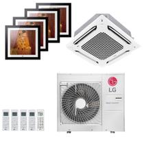 Ar-Condicionado Multi Split Inverter LG 48.000 (4x Evaporadora Artcool Gallery 9.000 + 1x Evap Cassete 4 Vias 18.000) Quente/Frio 220V