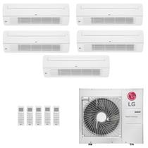 Ar-Condicionado Multi Split Inverter LG 48.000 (5x Evap Cassete 1 Via 12.000) Quente/Frio 220V Ar-Condicionado Multi Split Inverter LG 48.000 (5x Evap Cassete 1 Via 12.000) Quente/Frio 220V
