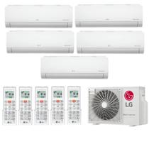 Ar Condicionado Multi Split Inverter LG 48000 BTUs (4x12000+24000 HW) Quente/Frio Z5UW48GFB1.AWGZBR3 - 220V