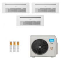 Ar-Condicionado Multi Split Inverter Midea 36.000 (3x Evap Cassete 1 Via 12.000) Quente/Frio 220V