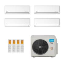 Ar-Condicionado Multi Split Inverter Midea 42.000 (1x Evap HW 9.000 + 3x Evap HW 12.000) Quente/Frio 220V