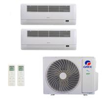 Ar-Condicionado Multi Split Inverter R-32 Gree 18.000 (1x Evap Cassete 1 Via 9.000 + 1x Evap Cassete 1 Via 12.000) Quente/Frio 220V