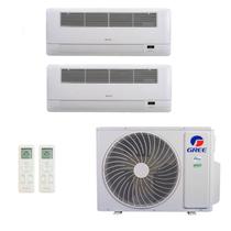 Ar-Condicionado Multi Split Inverter R-32 Gree 18.000 (2x Evap Cassete 1 Via 12.000) Quente/Frio 220V