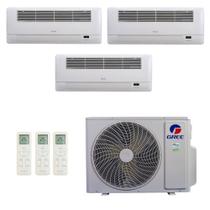 Ar-Condicionado Multi Split Inverter R-32 Gree 24.000 (1x Evap Cassete 1 Via 9.000 + 2x Evap Cassete 1 Via 12.000) Quente/Frio 220V