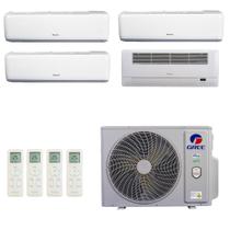 Ar-Condicionado Multi Split Inverter R-32 Gree 36.000 (2x Evap HW 9.000 + 1x Evap HW 12.000 + 1x Evap Cassete 1 Via 22.000) Quente/Frio 220V