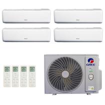 Ar-Condicionado Multi Split Inverter R-32 Gree 36.000 (3x Evap HW 9.000 + 1x Evap HW 12.000) Quente/Frio 220V