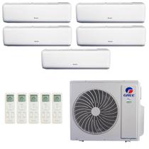 Ar-Condicionado Multi Split Inverter R-32 Gree 42.000 (3x Evap HW 9.000 + 2x Evap HW 18.000) Quente/Frio 220V