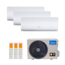 Ar Condicionado Multi Split Midea Inverter Free Match 36.000 Btus ( 3x Hi Wall 12.000) Quente e Frio 220v Ar Condicionado Multi Split Midea Inverter Free Match 36.000 Btus ( 3x Hi Wall 12.000) Quente e Frio 220v