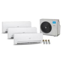 Ar Condicionado Multisplit HW Inverter 27.000 Btu (3x Evap 12.000) Quente Frio 220v 42AGMSB12M5