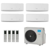 Ar Condicionado Multisplit HW Inverter 36.000 Btu (3x Evap 12.000 + 1x Evap 18.000) Quente Frio 220v - Springer Midea Ar Condicionado Multisplit HW Inverter 36.000 Btu (3x Evap 12.000 + 1x Evap 18.000) Quente Frio 220v - Springer Midea