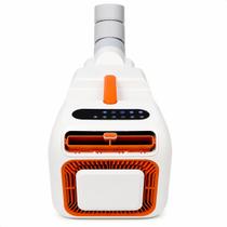 Ar Condicionado Portátil 110V Compacto Silencioso com Controle Branco Laranja Tomate MLF110 Ar Condicionado Portátil 110V Compacto Silencioso com Controle Branco Laranja Tomate MLF110