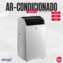 Ar Condicionado Portátil 12000 BTUs Frio Rheem RB1CC12K 127V 220V com Controle e Função Desumidificador Ar Condicionado Portátil 12000 BTUs Frio Rheem RB1CC12K 127V 220V com Controle e Função Desumidificador