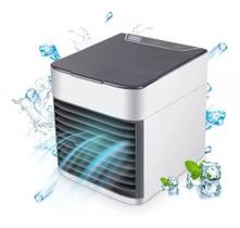 Ar Condicionado Portátil Mini Arctic Air Cooler Umidificador Climatizador Luz Led USB