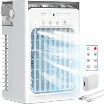Ar-condicionado portátil SOLEEY Mini AC com reservatório de 1100 ml e controle remoto Ar-condicionado portátil SOLEEY Mini AC com reservatório de 1100 ml e controle remoto