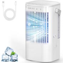 Ar condicionado portátil SOYEWV 4 em 1 Mini 1000mL roxo Ar condicionado portátil SOYEWV 4 em 1 Mini 1000mL roxo