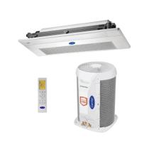 Ar Condicionado Split Cassete 1 Via 12000 BTUs Inverter Carrier Connect Frio 40KVQOF12C5 - 220V Ar Condicionado Split Cassete 1 Via 12000 BTUs Inverter Carrier Connect Frio 40KVQOF12C5 - 220V
