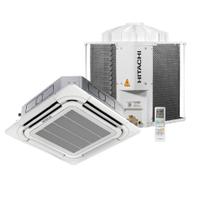 Ar Condicionado Split Cassete 4 Vias Hitachi AirCore 500 55000 BTU/h Frio Trifásico SCI60I5F 220 Volts