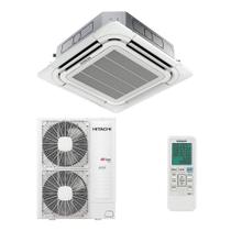 Ar Condicionado Split Cassete 4 Vias Hitachi AirCore 600 Inverter 46.000 BTUs Quente E Frio 220V R-32 Ar Condicionado Split Cassete 4 Vias Hitachi AirCore 600 Inverter 46.000 BTUs Quente E Frio 220V R-32
