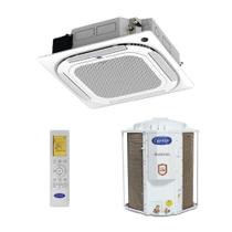 Ar condicionado Split Cassete 4 vias XPower Inverter Carrier 36.000 Btus Frio 220v R-32