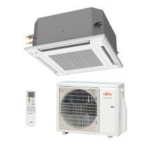 Ar Condicionado Split Cassete Inverter R-32 Fujitsu 18000 Btus Quente/frio 220V Monofásico AUBH18KVBA