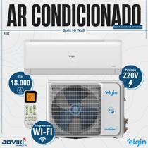 Ar Condicionado Split Hi Wall Elgin Eco II Connect Inverter 18.000 Btus Frio 220v R32 Wifi