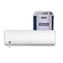 Ar condicionado Split Hi Wall Inverter Agratto Liv 12.000 BTU/h Frio LCDT12F 220 Volts
