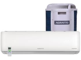 Ar condicionado Split Hi Wall Inverter Agratto Liv 12.000 BTU/h Quente e Frio LCST12QF 220 Volts