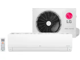 Ar Condicionado Split Hi Wall R32 LG Dual Inverter Voice +AI 12000 BTU/h Quente e Frio S3-W12JA31A 220 Volts