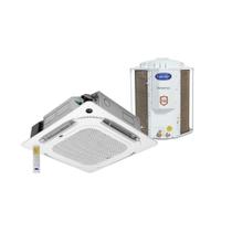 Ar Condicionado Split Inverter Cassete 4 Vias Carrier Connect 48000 BTU/h Quente e Frio Monofásico 38CQVE48515MC 220 Volts