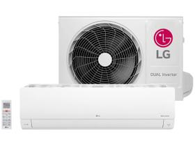 Ar Condicionado Split Inverter LG Hi Wall DUAL Compact +AI 18000 BTUs Frio S3-Q18KLQAL - 220V